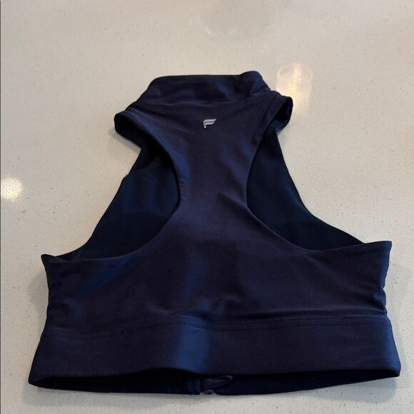 Fabletics: Women's Navy Sleeveless Top - Picture 3 of 4